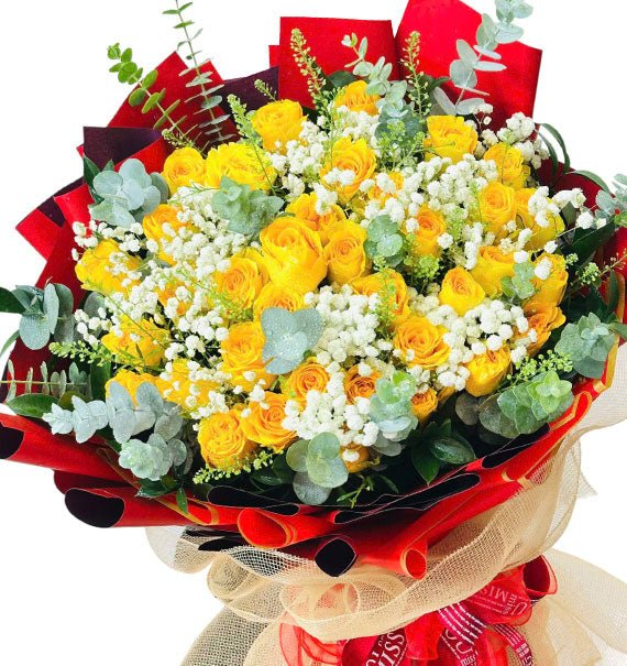 36 Yellow Roses For VN Women's Day