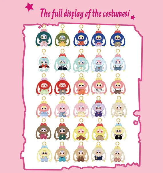 Baby Three Macaron Cute Bunny V2 Blindbox - Image 4