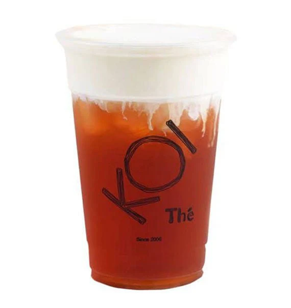 Black Tea Macchiato