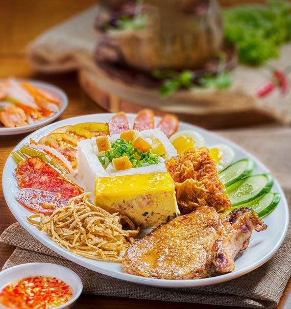 Cali Special BBQ Pork Chop Broken Rice 7 Flavors