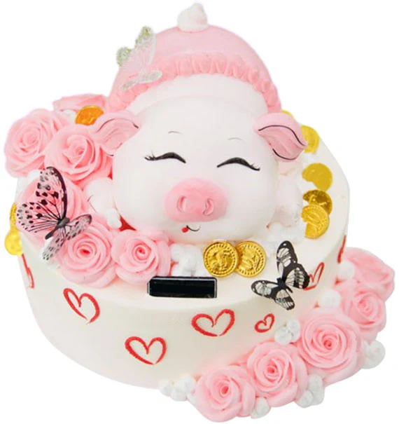 Cute Pig Cake
