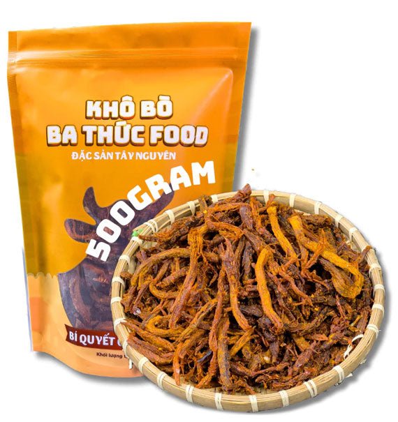 Fiber Beef Jerky 500gr
