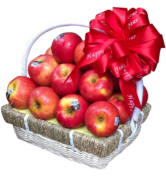 Fresh Apples Basket