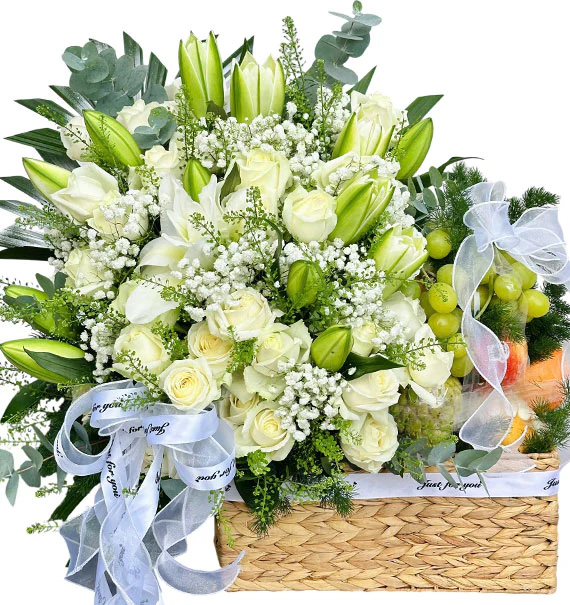 Fresh Fruit Sympathy Basket