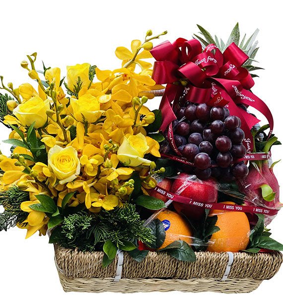 Fruit & Flower Basket
