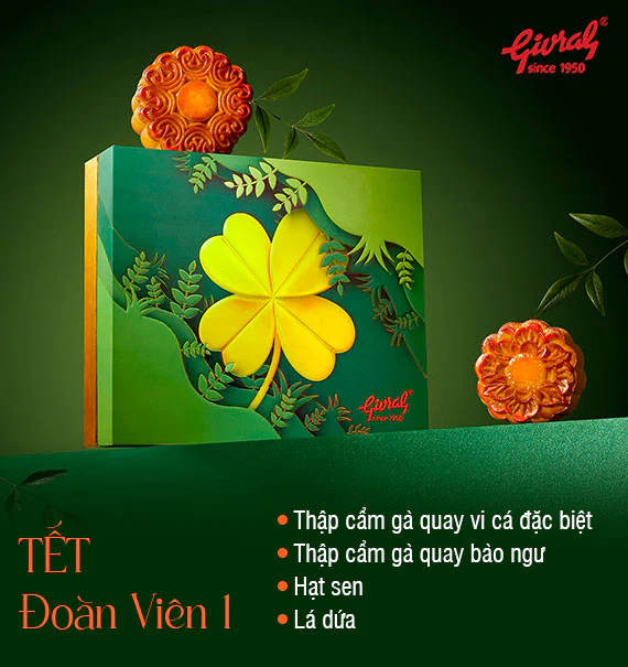 Givral Mooncake - Combo Tet Doan Vien #1