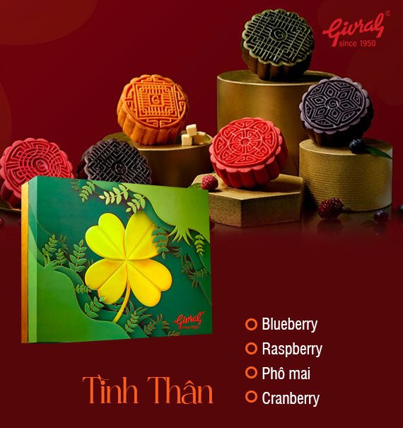 Givral Mooncake - Combo Tinh Than