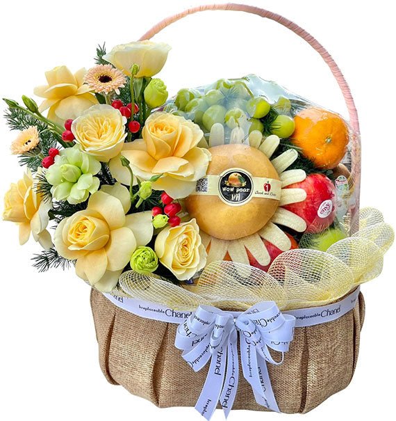 Golden Heart Fruit Basket