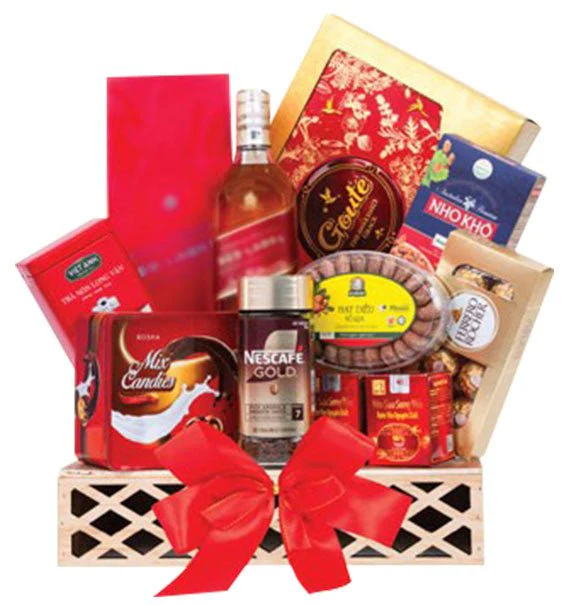 Golden Luxe Basket