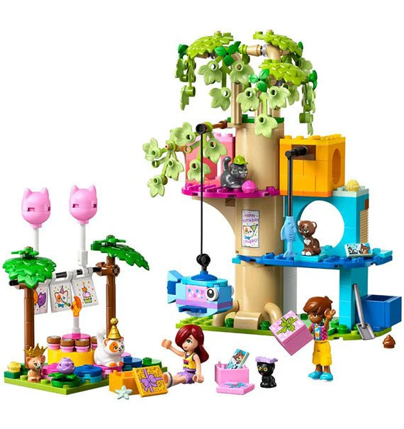 LEGO Cat Birthday Party Building Blocks Toy - Image 2