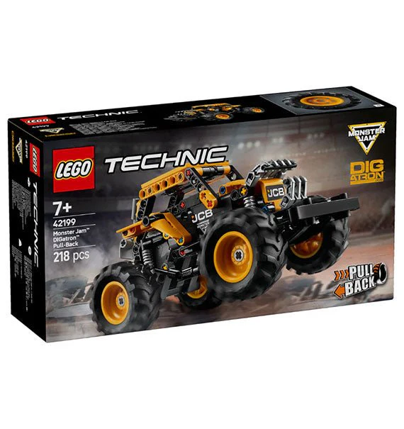 LEGO Monster Jam DIGatron Pull-Back Building Blocks Toy