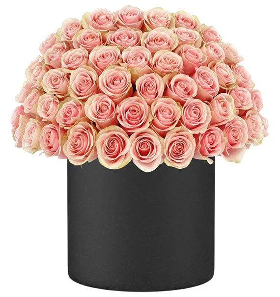 Luxury Pink Rose Box