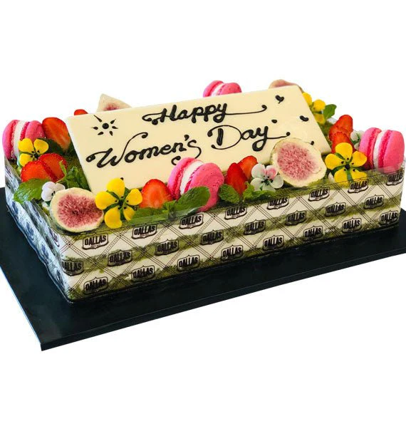 Matcha Dallas Cake For Women's Day