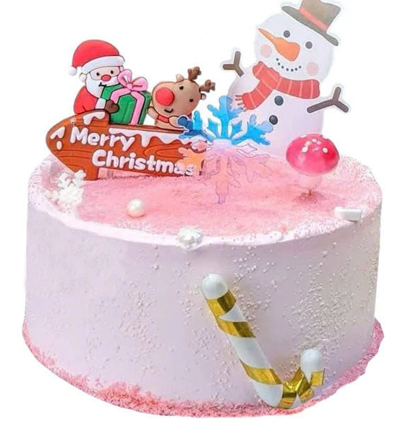 Mistletoe Magic Cake