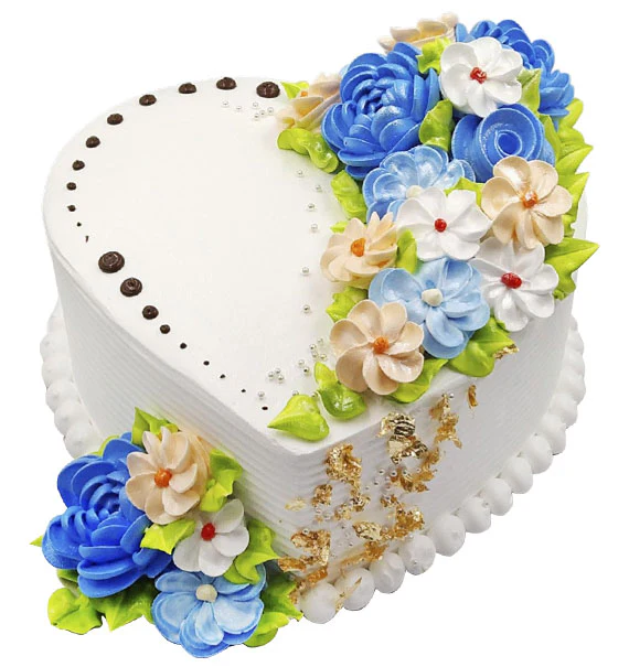 Mother’s Day Heart Cake