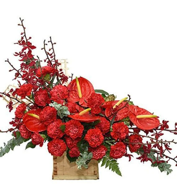 Office Lobby Flower Arrangements