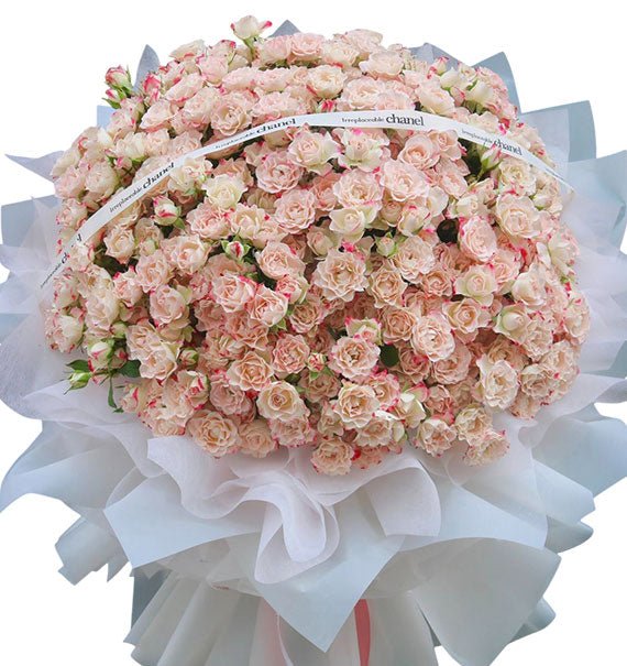 Pink Christmas Rose Bouquet