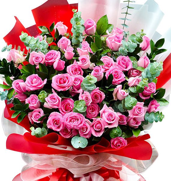 Pink Petal Kisses