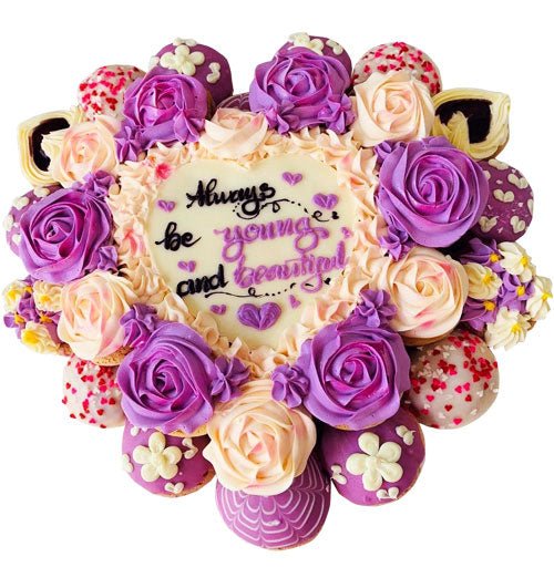 Purple Choux Cake - HCM ONLY