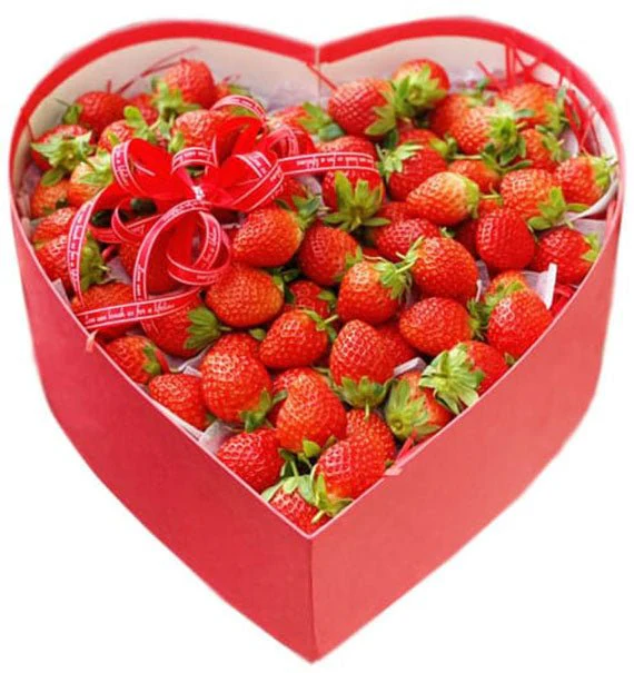 Strawberry Heart Box For Valentine - HCM ONLY