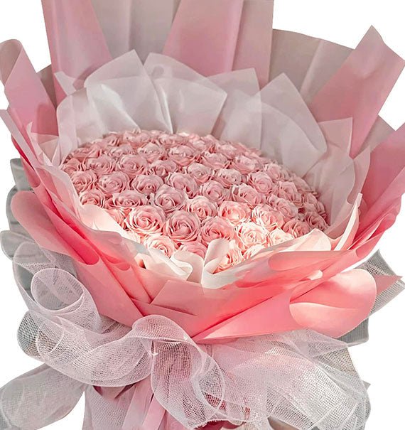 Timeless Beauty Waxed Roses