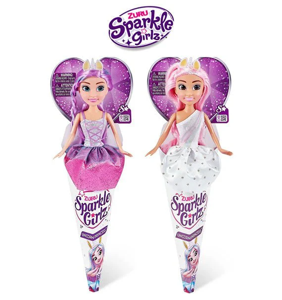 Unicorn Princess Sparkle Girlz Doll Toy