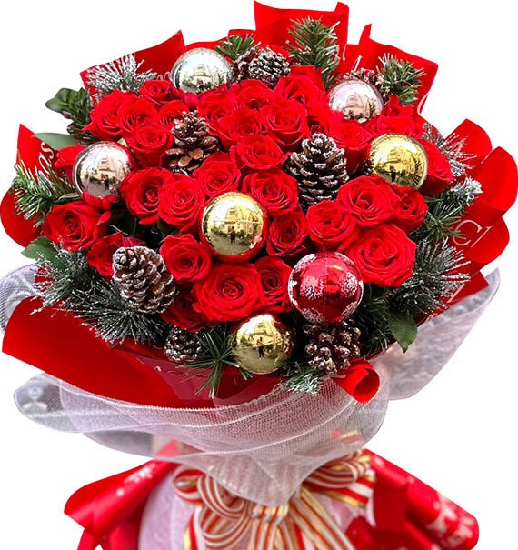 Winter Rose Wonderland For Christmas